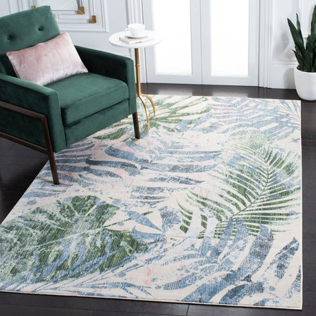 Safavieh Lillian Lln382Y Green/Blue Rugs - Safavieh - lln382y - 4