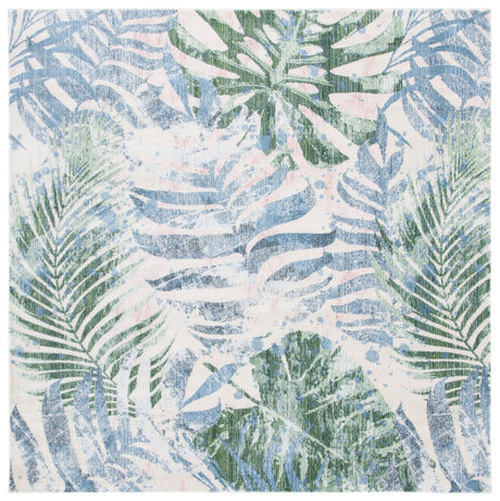 Safavieh Lillian Lln382Y Green/Blue Rugs - Safavieh - lln382y - 7sq