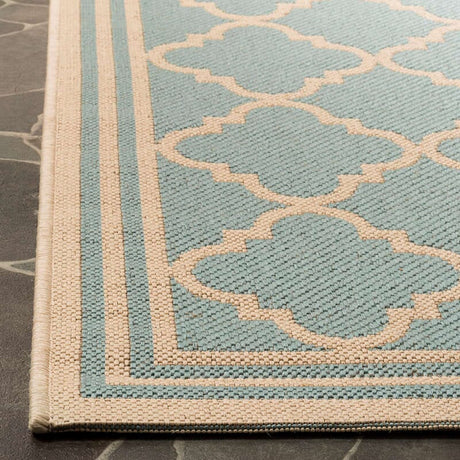 Safavieh Linden Lnd121K Aqua / Cream Rugs - Safavieh - lnd121k - 4