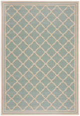 Safavieh Linden Lnd121K Aqua / Cream Rugs - Safavieh - lnd121k - 4