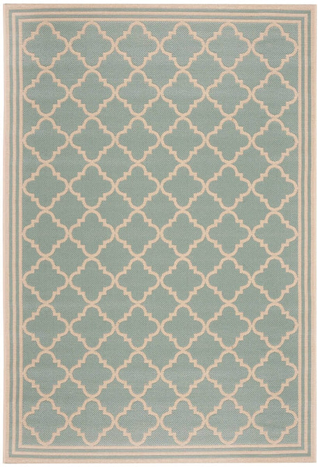 Safavieh Linden Lnd121K Aqua / Cream Rugs - Safavieh - lnd121k - 4