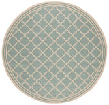 Safavieh Linden Lnd121K Aqua / Cream Rugs - Safavieh - lnd121k - 6r