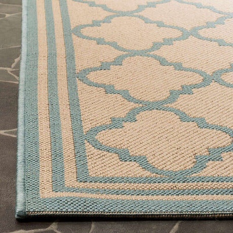 Safavieh Linden Lnd121L Cream / Aqua Rugs - Safavieh - lnd121l - 4