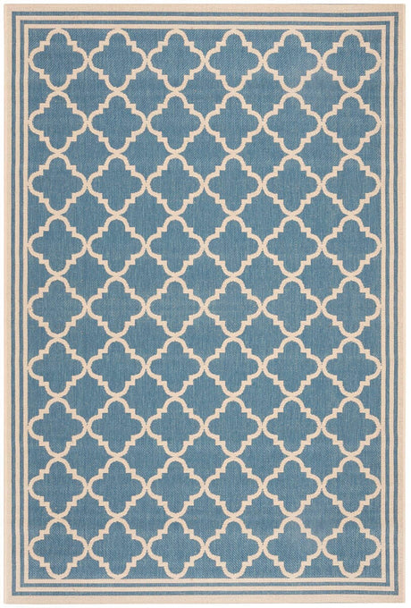 Safavieh Linden Lnd121M Blue / Creme Rugs - Safavieh - lnd121m - 4