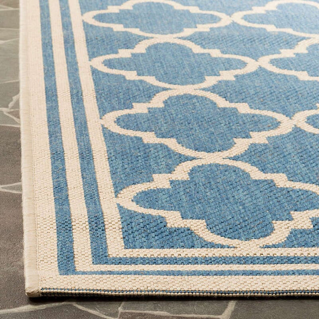 Safavieh Linden Lnd121M Blue / Creme Rugs - Safavieh - lnd121m - 4