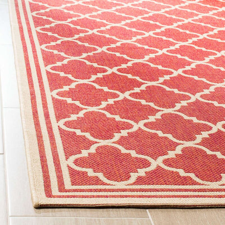 Safavieh Linden Lnd121Q Red / Creme Rugs - Safavieh - lnd121q - 4