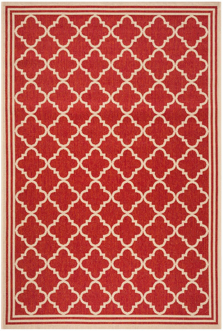 Safavieh Linden Lnd121Q Red / Creme Rugs - Safavieh - lnd121q - 4