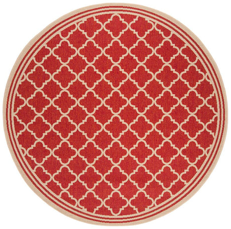 Safavieh Linden Lnd121Q Red / Creme Rugs - Safavieh - lnd121q - 6r