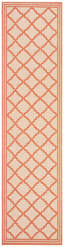 Safavieh Linden Lnd121R Cream / Rust Rugs - Safavieh - lnd121r - 28