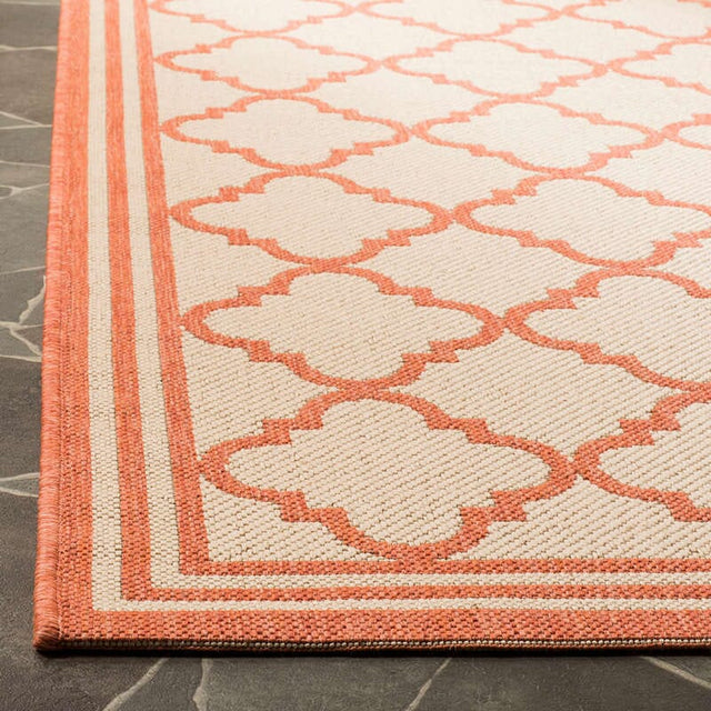 Safavieh Linden Lnd121R Cream / Rust Rugs - Safavieh - lnd121r - 4