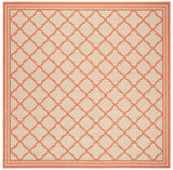 Safavieh Linden Lnd121R Cream / Rust Rugs - Safavieh - lnd121r - 6sq