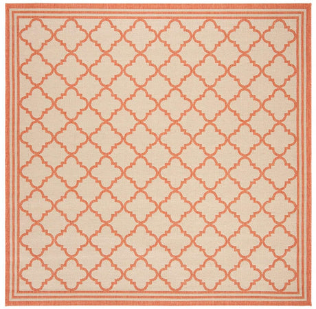 Safavieh Linden Lnd121R Cream / Rust Rugs - Safavieh - lnd121r - 6sq