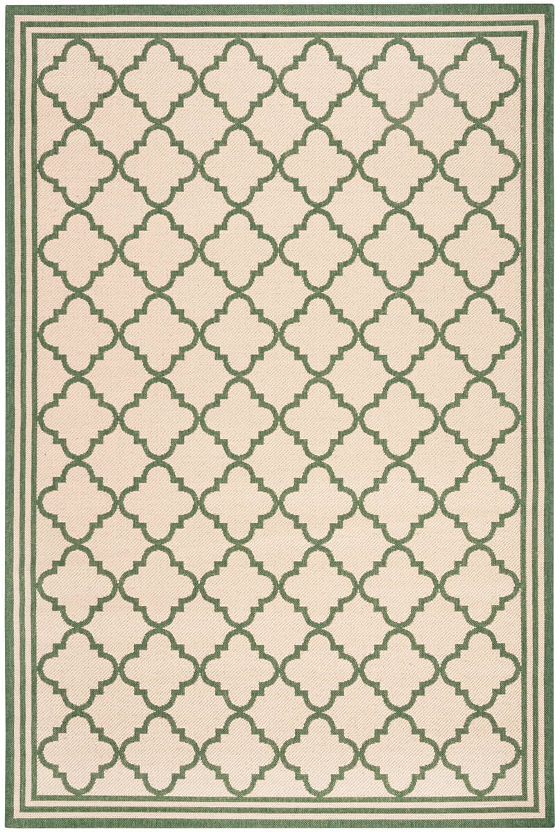 Safavieh Linden Lnd121W Cream / Green Rugs - Safavieh - lnd121w - 4