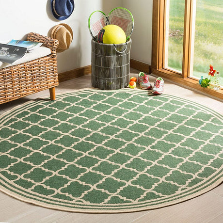 Safavieh Linden Lnd121Y Green / Creme Rugs - Safavieh - lnd121y - 6r