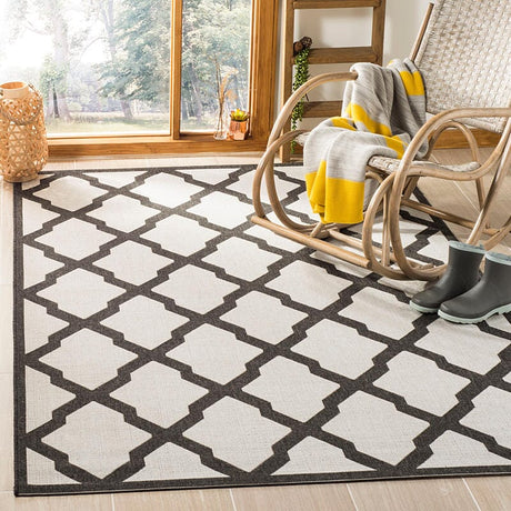 Safavieh Linden Lnd122A Light Grey / Charcoal Rugs - Safavieh - lnd122a - 3