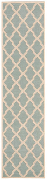 Safavieh Linden Lnd122K Aqua / Cream Rugs - Safavieh - lnd122k - 28