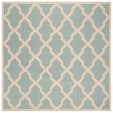 Safavieh Linden Lnd122K Aqua / Cream Rugs - Safavieh - lnd122k - 6sq