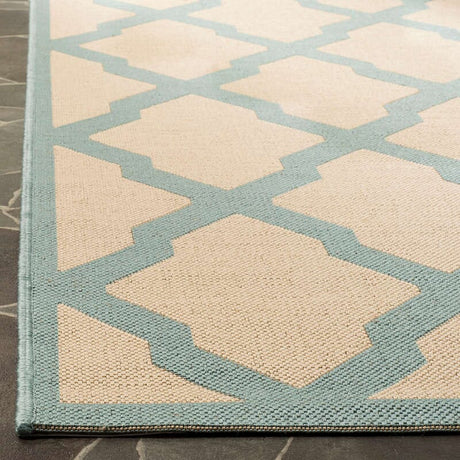 Safavieh Linden Lnd122L Cream / Aqua Rugs - Safavieh - lnd122l - 4