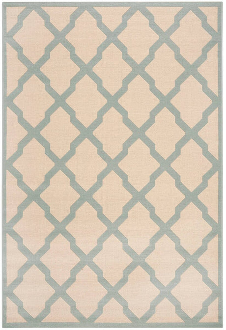 Safavieh Linden Lnd122L Cream / Aqua Rugs - Safavieh - lnd122l - 4