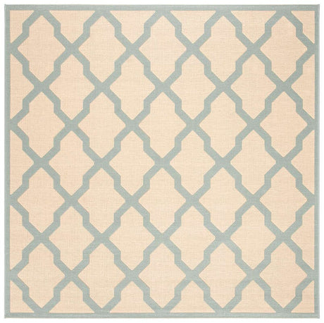 Safavieh Linden Lnd122L Cream / Aqua Rugs - Safavieh - lnd122l - 6sq