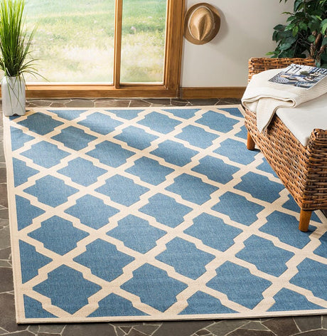 Safavieh Linden Lnd122M Blue/Creme Rug - Safavieh - lnd122m - 6r