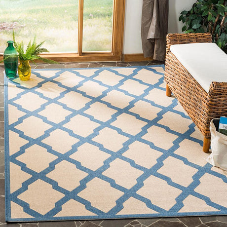 Safavieh Linden Lnd122N Cream / Blue Rugs - Safavieh - lnd122n - 4