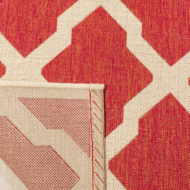 Safavieh Linden Lnd122Q Red / Creme Rugs - Safavieh - lnd122q - 4