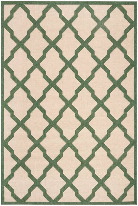 Safavieh Linden Lnd122W Cream / Green Rugs - Safavieh - lnd122w - 4