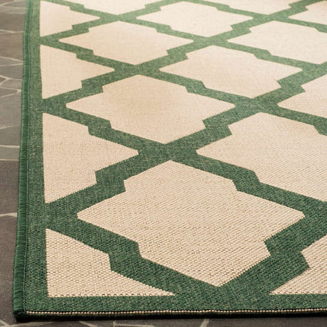 Safavieh Linden Lnd122W Cream / Green Rugs - Safavieh - lnd122w - 4