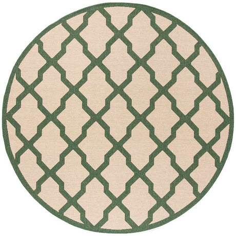 Safavieh Linden Lnd122W Cream / Green Rugs - Safavieh - lnd122w - 6r