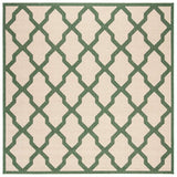 Safavieh Linden Lnd122W Cream / Green Rugs - Safavieh - lnd122w - 6sq