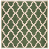 Safavieh Linden Lnd122Y Green / Creme Rugs - Safavieh - lnd122y - 6sq