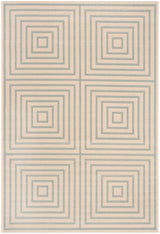 Safavieh Linden Lnd123L Cream / Aqua Rugs - Safavieh - lnd123l - 4
