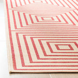 Safavieh Linden Lnd123Q Red / Creme Rugs - Safavieh - lnd123q - 4