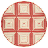 Safavieh Linden Lnd123Q Red / Creme Rugs - Safavieh - lnd123q - 6r