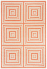 Safavieh Linden Lnd123R Cream / Rust Rugs - Safavieh - lnd123r - 4