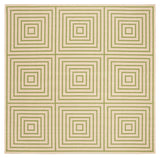 Safavieh Linden Lnd123V Cream / Olive Rugs - Safavieh - lnd123v - 6sq