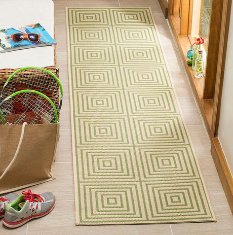 Safavieh Linden Lnd123V Cream / Olive Rugs - Safavieh - lnd123v - 6sq