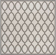 Safavieh Linden Lnd124A Light Grey / Charcoal Rugs - Safavieh - lnd124a - 6sq