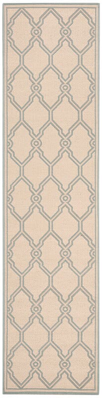 Safavieh Linden Lnd124L Cream / Aqua Rugs - Safavieh - lnd124l - 28