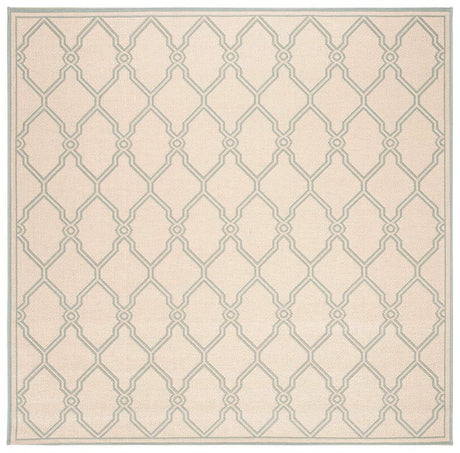 Safavieh Linden Lnd124L Cream / Aqua Rugs - Safavieh - lnd124l - 6sq