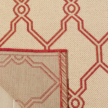 Safavieh Linden Lnd124Q Red / Creme Rugs - Safavieh - lnd124q - 4