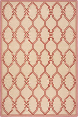 Safavieh Linden Lnd124Q Red / Creme Rugs - Safavieh - lnd124q - 4