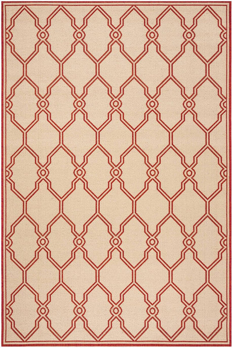 Safavieh Linden Lnd124Q Red / Creme Rugs - Safavieh - lnd124q - 4