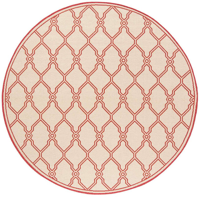 Safavieh Linden Lnd124Q Red / Creme Rugs - Safavieh - lnd124q - 6r