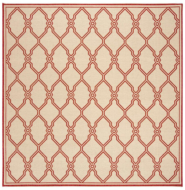 Safavieh Linden Lnd124Q Red / Creme Rugs - Safavieh - lnd124q - 6sq