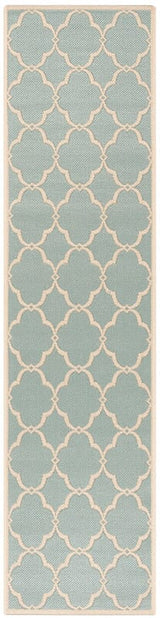 Safavieh Linden Lnd125K Aqua / Cream Rugs - Safavieh - lnd125k - 28