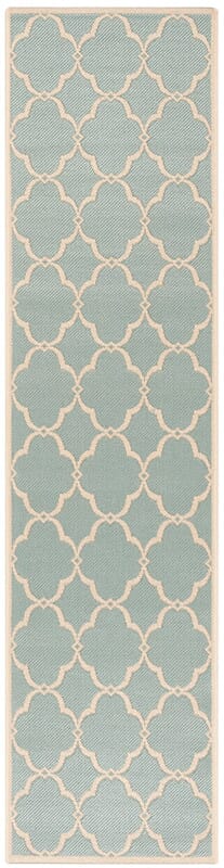 Safavieh Linden Lnd125K Aqua / Cream Rugs - Safavieh - lnd125k - 28