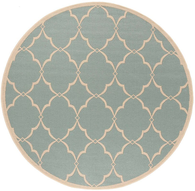 Safavieh Linden Lnd125K Aqua / Cream Rugs - Safavieh - lnd125k - 6r