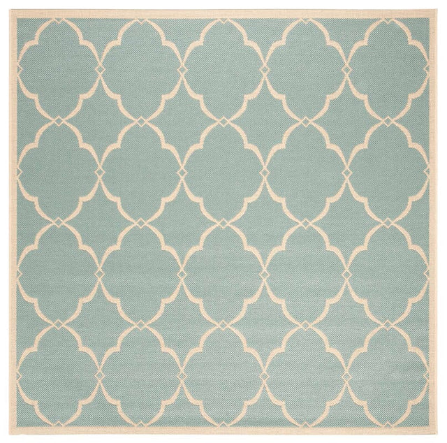 Safavieh Linden Lnd125K Aqua / Cream Rugs - Safavieh - lnd125k - 6sq